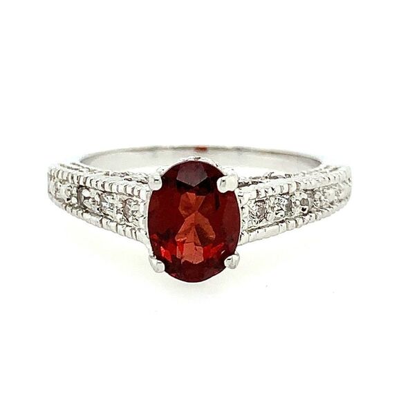 Pre❤️ Red Stone Ring - Picture 1 of 3